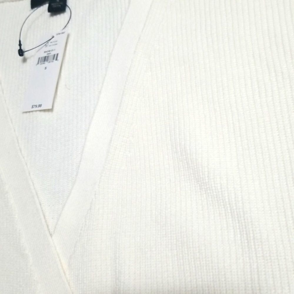 Banana Republic Forever Wrap V-Neck Pullover Sweater - Picture 3 of 12